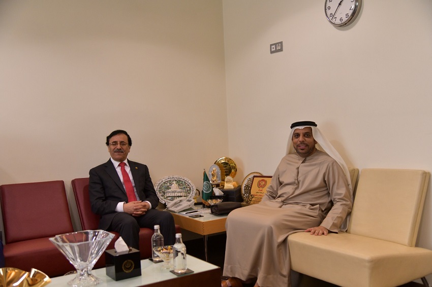 المنظمة تعقد اجتماعا تحضيريا مع جائزة الشارقة في المالية العامة لإطلاق الدورة الرابعة من الجائزة