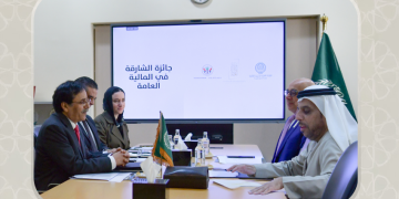 المنظمة تعقد اجتماعا تحضيريا مع جائزة الشارقة في المالية العامة لإطلاق الدورة الرابعة من الجائزة